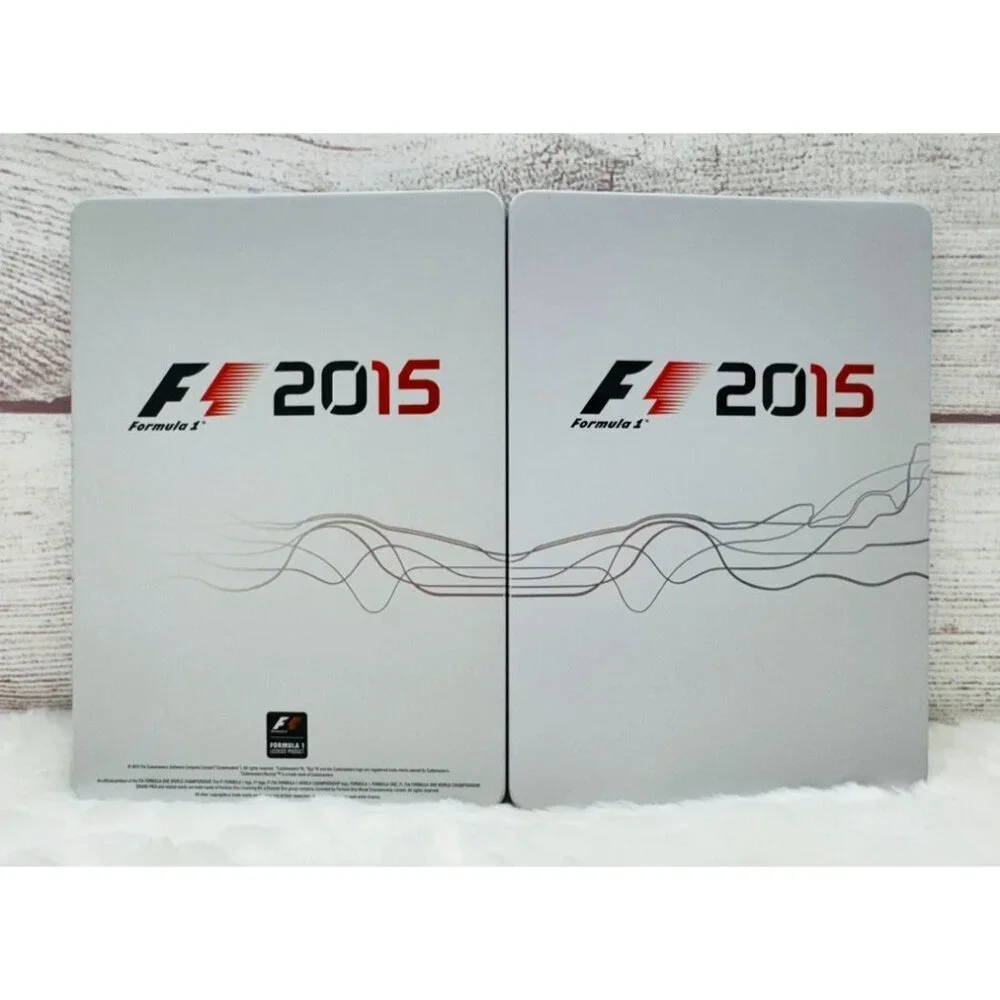 Formula 1 F1 2015 Promotional SteelBook CASE ONLY - NO DISC - USED